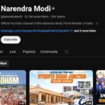 narendra modi youtube channel
